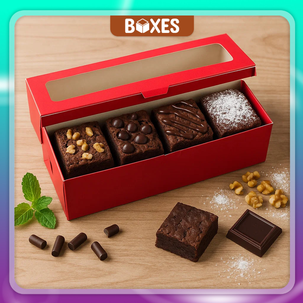 

Kotak Snack / Box Ivory jendela mika / Dus Brownies / Dus Kue / Dus Donat / Dus Bolen / Box Brownies / Kotak Brownies | HC21