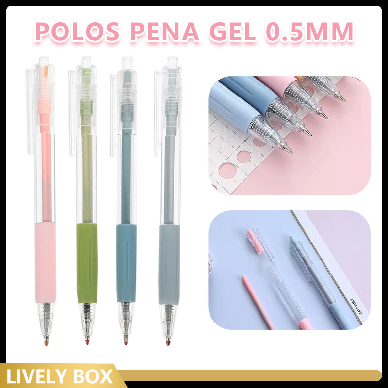 

Pulpen Cepat Kering Pena Netral /Alat Tulis Sekolah Kantor Bolpoint Polos Murah Import