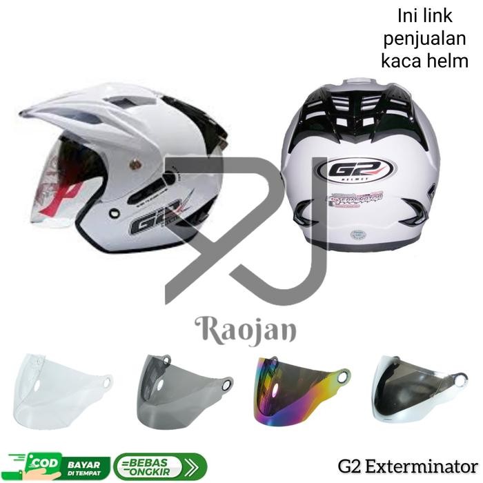 Kaca helm G2 Exterminator Visor helm G2 Exterminator