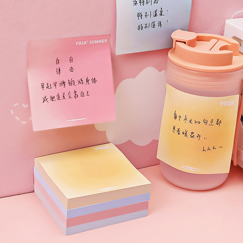 

1pcs 76x76mm Blank Self Stick Notes Paper Office Stationery for Notes Reminders And Labels Ideal for Learning Use