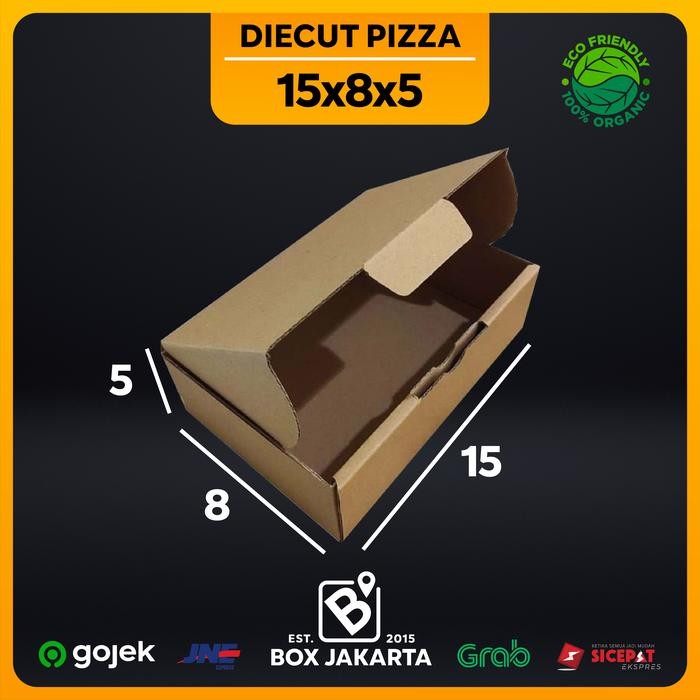

KARDUS uk 15x8x5 CM Diecut Pizza Corrugated Packaging Box