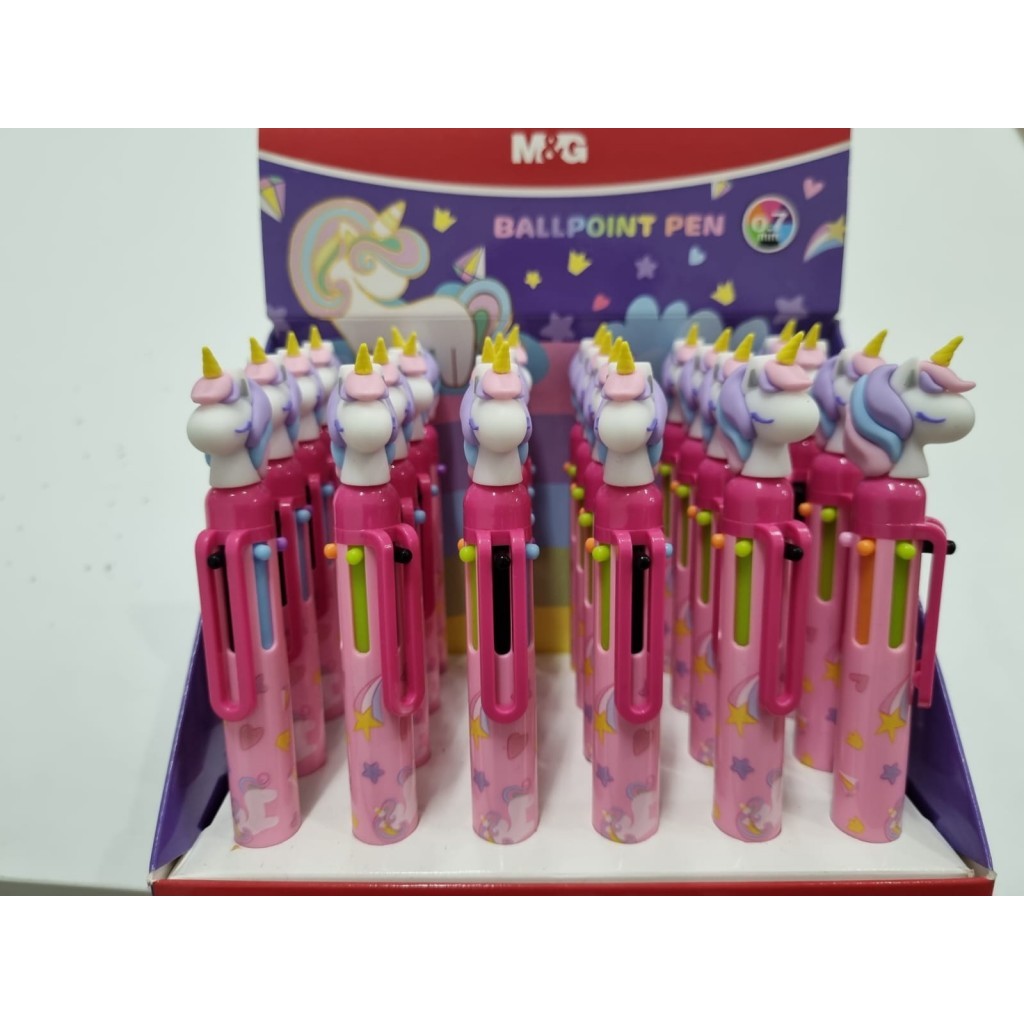 

Pulpen M&G 6 Warna 0.7 Unicorn