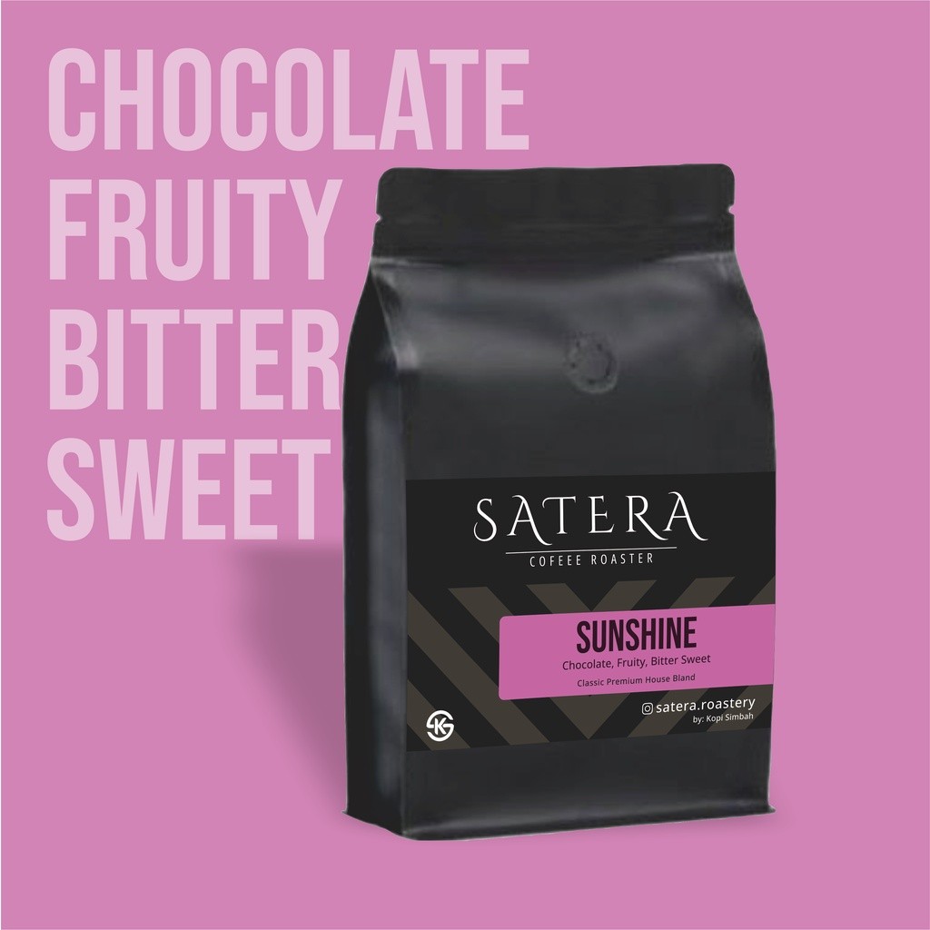 

Biji / Bubuk Kopi Espresso Premium Blend SUNSHINE 200 Gram Roasted Coffee Bean Espresso Kopi Susu