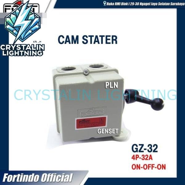 Cam Starter / OHM Saklar / COS / Genset / Handle 4P 32A GZ FORT