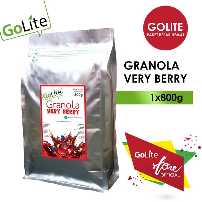 

Granola GoLite Very Berry 800g sereal oatmeal oats Food Kering Cereal