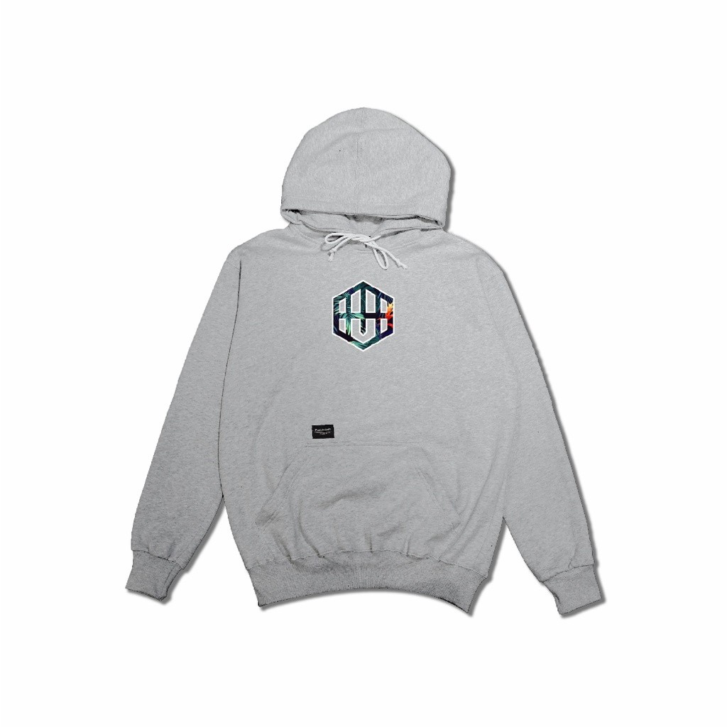 Maddog Infected - Hoodie - HEXA FIT HD MISTY  | Jacket Pria Wanita Unisex Abu Distro Official Maddog
