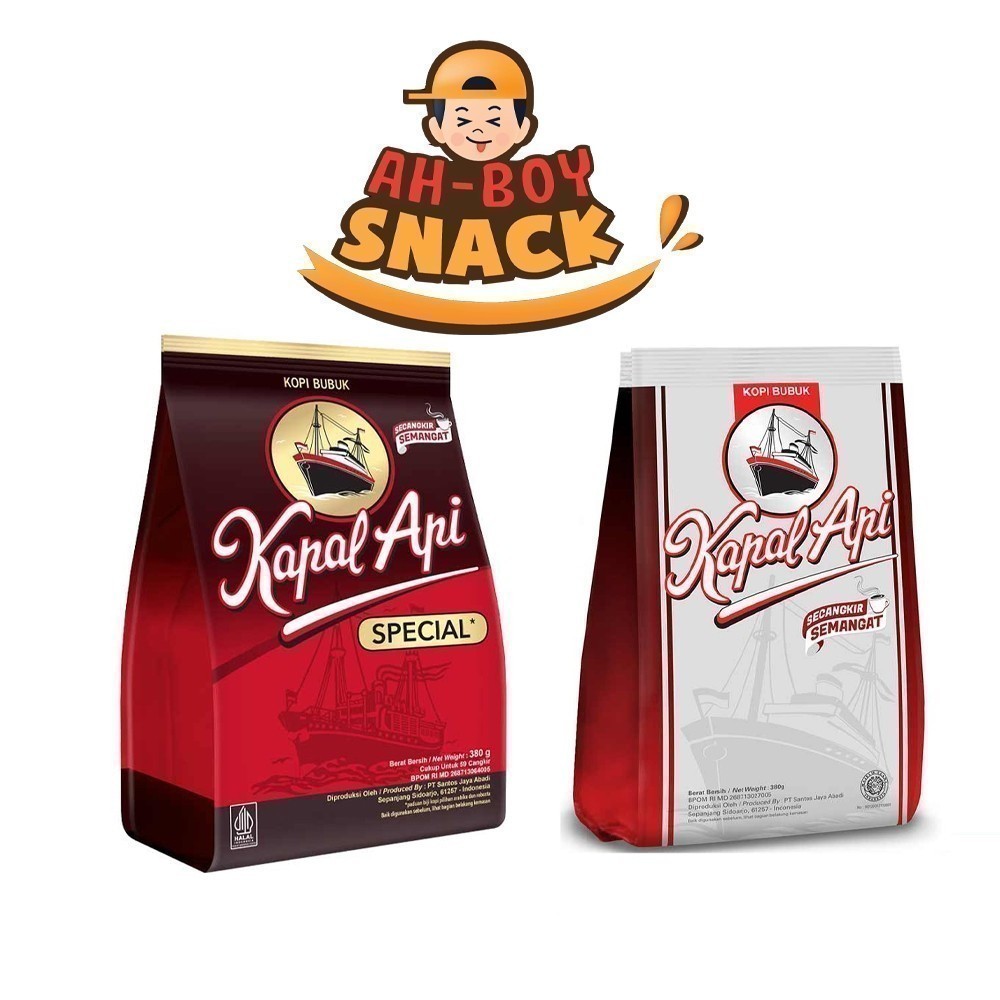 

KAPAL API SPECIAL 350 GRAM - KAPAL API BUBUK MERAH DAN SILVER