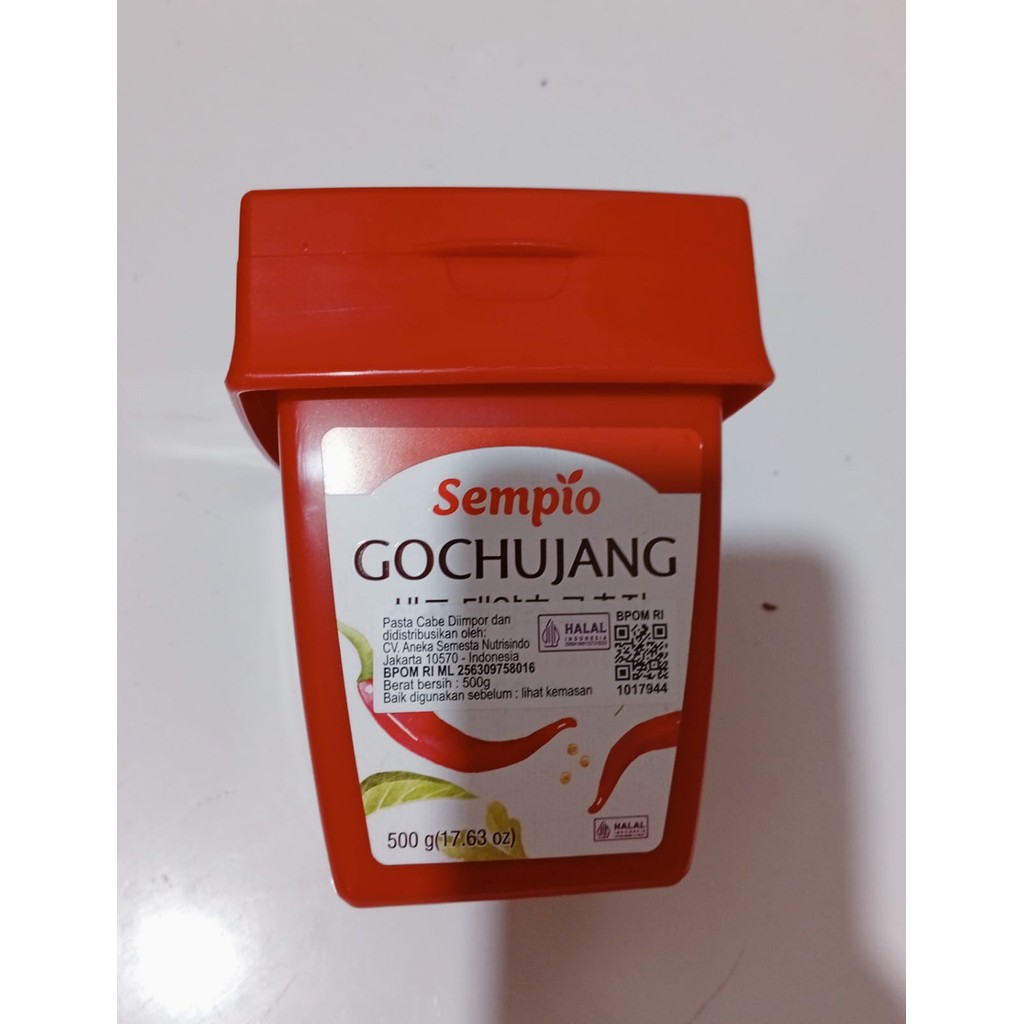 

sempio hot pepper gochujang 500 gr/saus korea LM