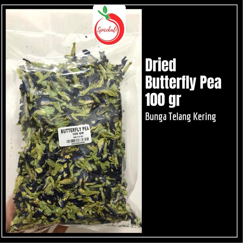 

Teh Bunga Telang / Teh Telang / Butterfly Pea Tea / Butterfly Pea Loose Tea / Dried Butterfly Pea 100gr