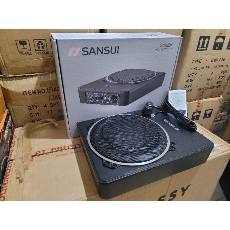 Subwoofer Kolong Sansui SS-EX6960 10" subwoofer Aktif