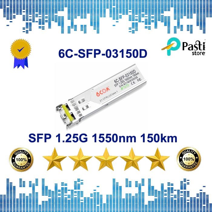 6COM 6C-SFP-03150D SFP 1.25G 1550nm 150km LC DDM