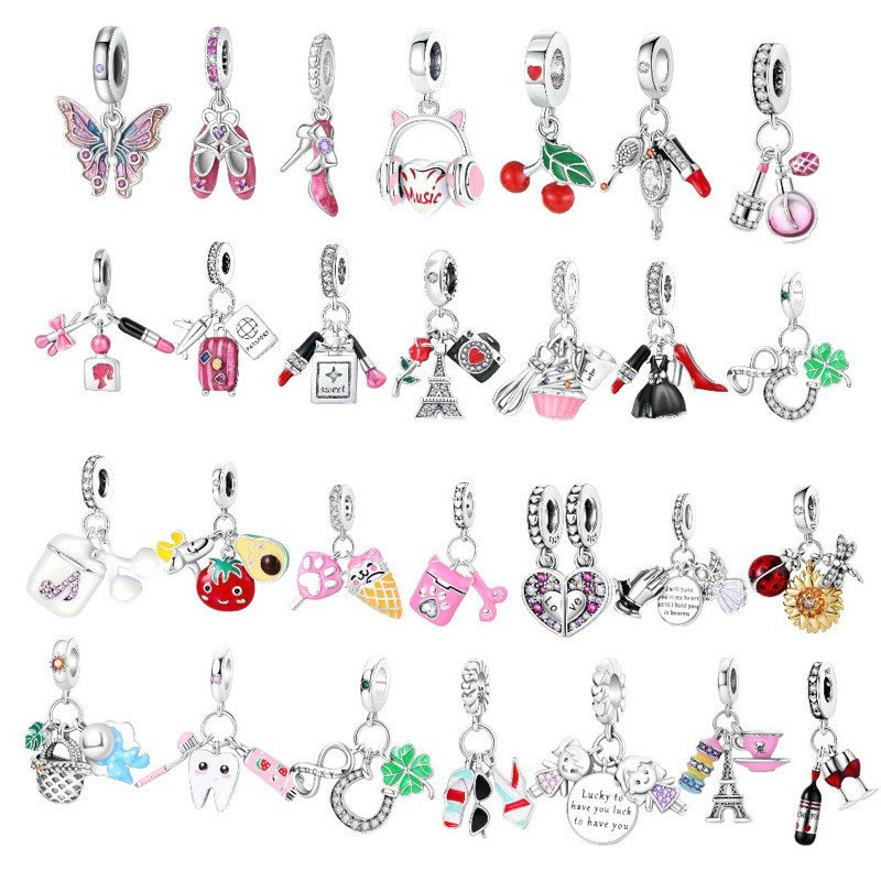 Nw84 - Nw124 Nsrggallery.id/1989.studio READY STOK Premium Charm Firefly Glow-in-dark S925