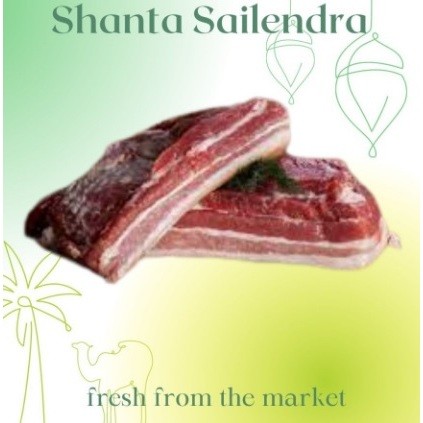 

SAMCAN PORK BELLY SAMSAM 5 LAPIS 1 KG