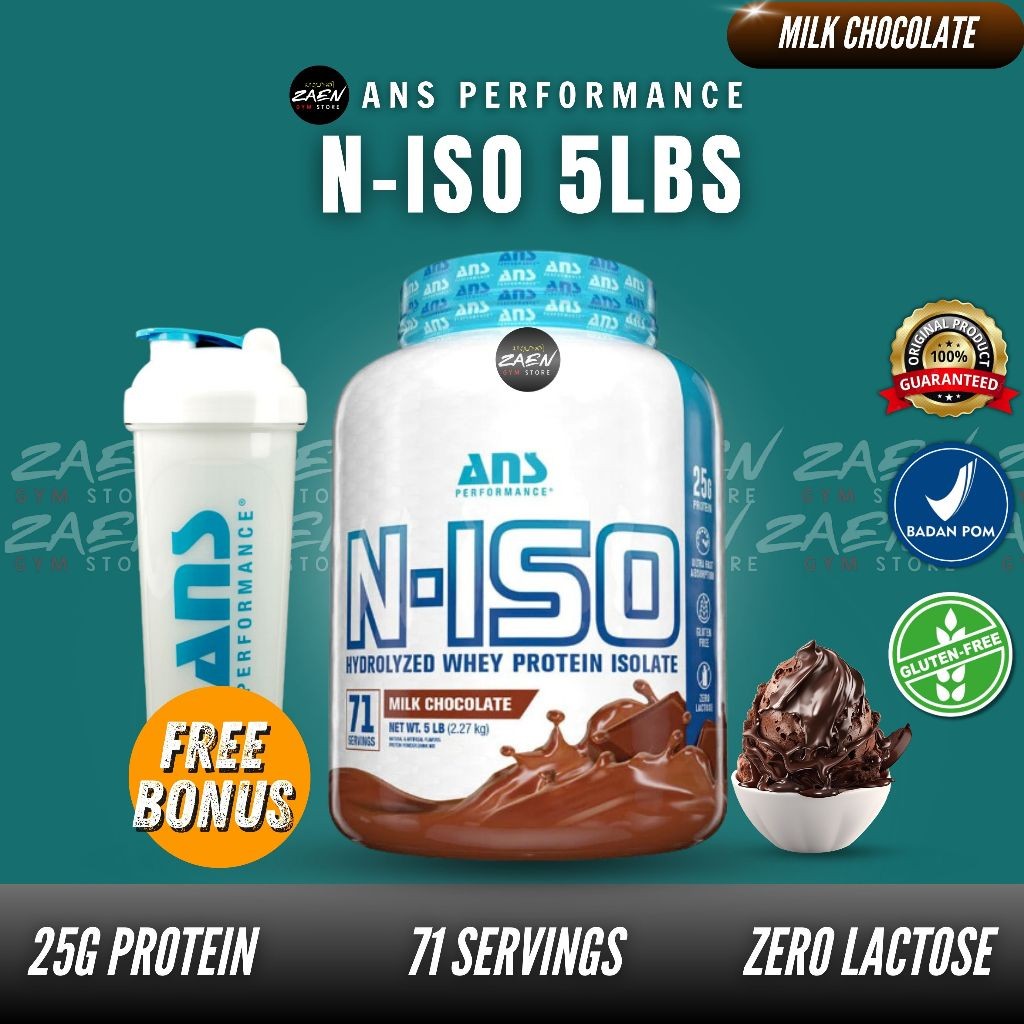 

ANS Performance N-Iso 5 Lbs Hydrolized Whey Protein Isolate ANS N ISO