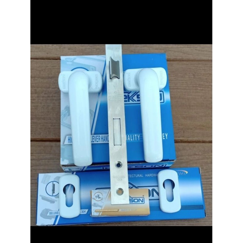 Lever Handle Dekson 0816 Set Silinder Kunci
