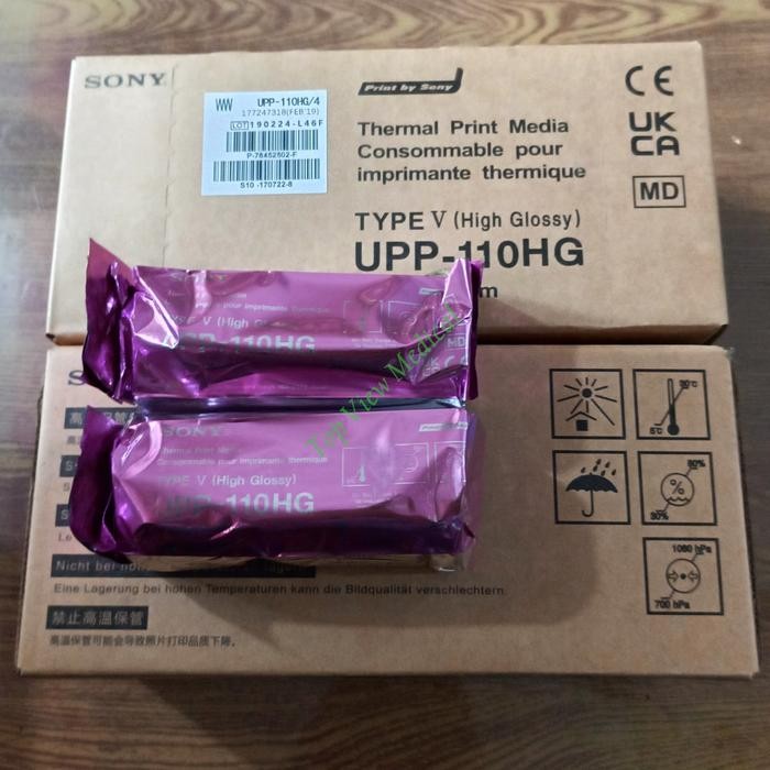 

TERLARIS! Kertas USG Sony UPP110HG Type V USG Paper - 1 Roll