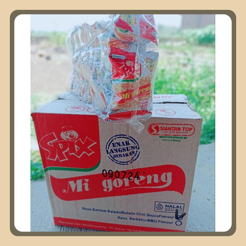 

Spix Mie Goreng Sambal Balado 500an Per Pack (9 Gr x 20pcs)