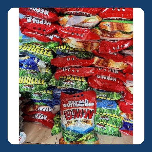 beras bmw 5liter beras murah beras pandan wangi original bmw