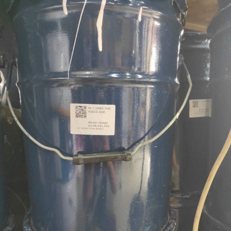 CAT DUCO NC MURAH WARNA PUTIH DOFF ECER 1KG