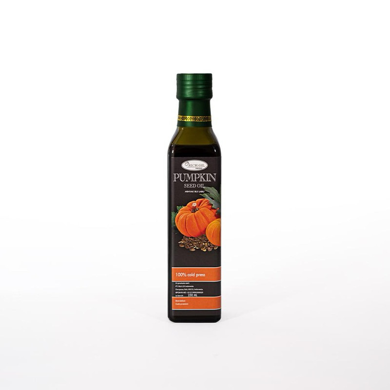 

250ml Minyak Biji Labu 100% Cold Pressed - Minyak Organik Asli