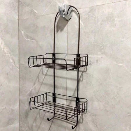 Rak Shampoo Sabun Rose / Rak Kamar Mandi Serbaguna / Rak Dapur Estetik