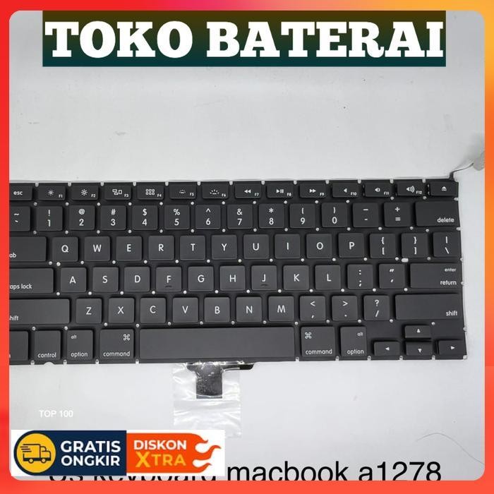 KEYBOARD MACBOOK PRO A1278 2009 2010 2011 2012 MD101 MD102 US VERSION