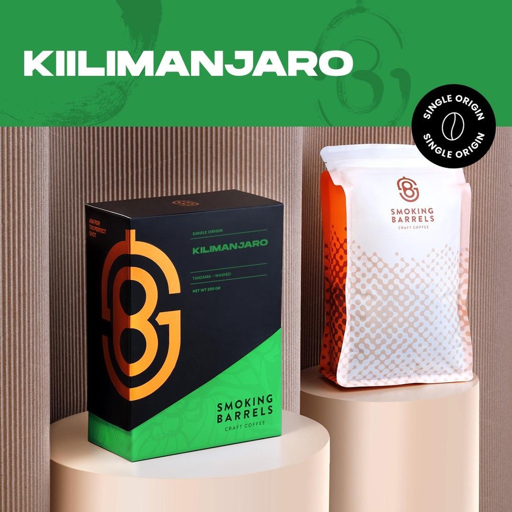 

Tanzania Kilimanjaro Washed (Arabica Specialty Coffee) - SB Craft Coffee