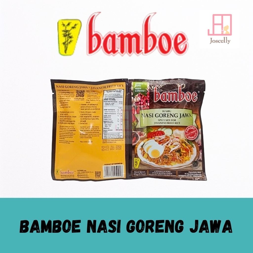 

JOSCELLY.ID BAMBOE Bumbu Nasi Goreng Jawa