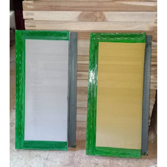 SCREEN SABLON KHUSUS UNTUK GELAS CUP PLASTIK UKURAN 15x40 / 20x40