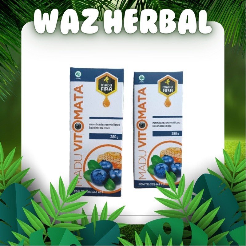 

ORIGINAL | Madu Fira Madu Vitomata 280gr | Herbal Waz