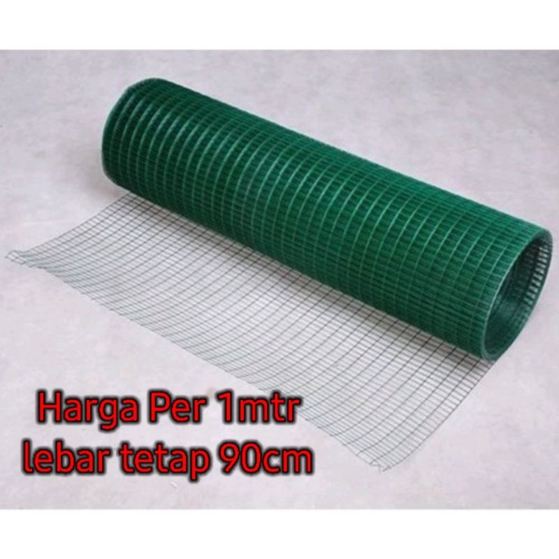 KAWAT LOKET HIJAU RAM ANTI KARAT ECERAN BISA REQUEST UKURAN  1/4'' 0.7CM & 1/2'' 1,2CM & 3/4'' 1,9CM