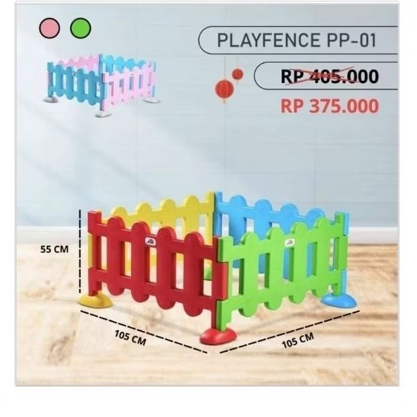 JM PLAYFENCE PP-01 Pagar Mainan Anak