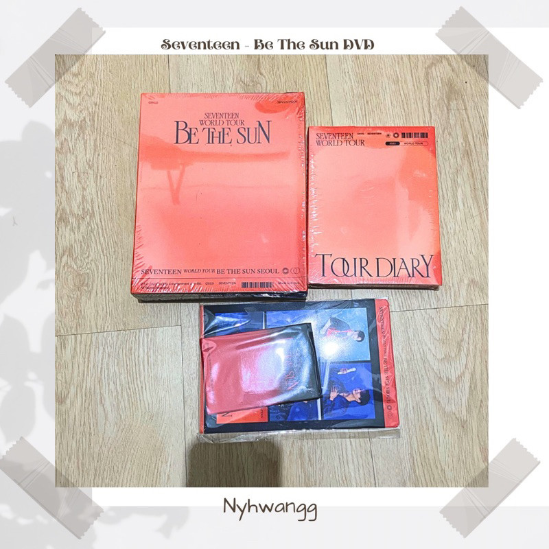 SEVENTEEN - BE THE SUN WORLD TOUR IN SEOUL DVD + TOUR DIARY BE THE SUN [ stock] CO
