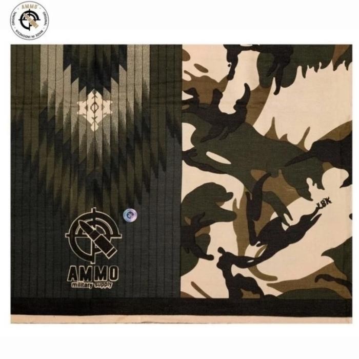 SARUNG LORENG TNI ORIGINAL MERK AMMO kualitas Terbaik TNI AD,AL,AU - LORENG GURUN