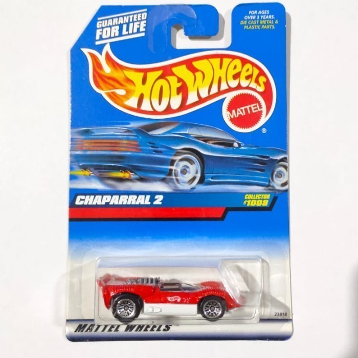 Hotwheels Chaparral 2 2D merah putih 1999 HW