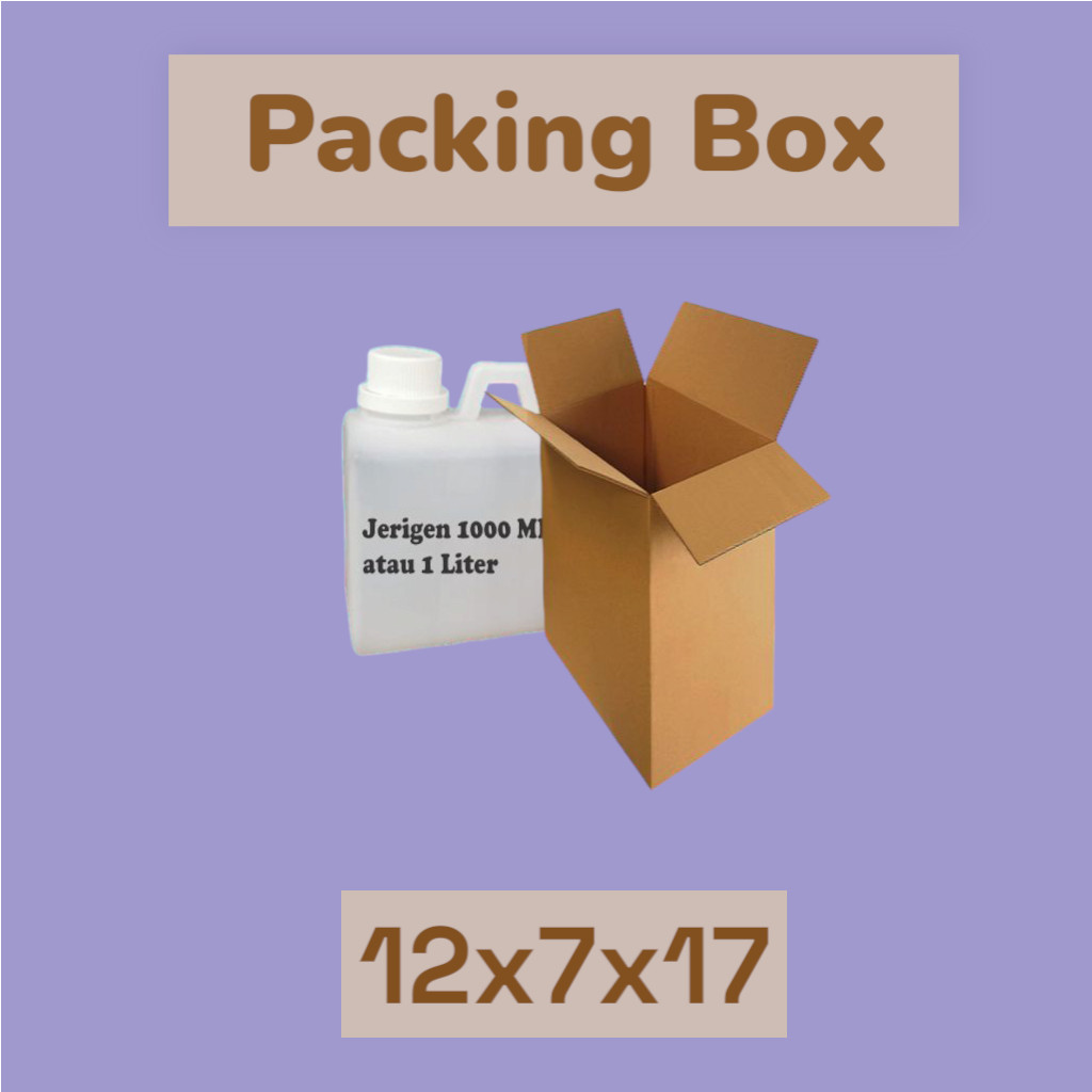 

Box Packing 12x7x17 / Kardus Packing / Karton Packing cocok untuk Aksesoris, Skincare, Pakaian, Elektronik, Barang Pecah Belah, Dokumen, Buku dengan Harga home industri langsung.