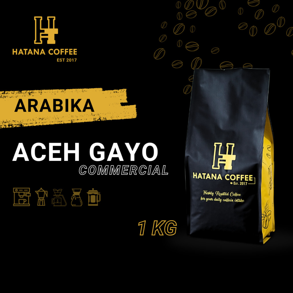 

Kopi Arabika Aceh Gayo 1 KG - Commercial Grade | Hatana Coffee