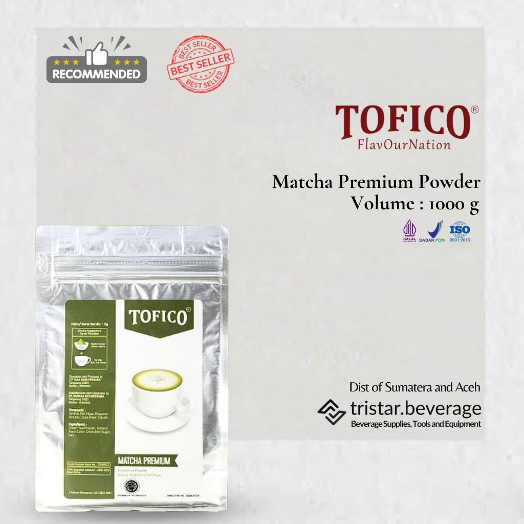 

RECOMMENDED - Bubuk Minuman Matcha Original - Tofico Powder 1KG