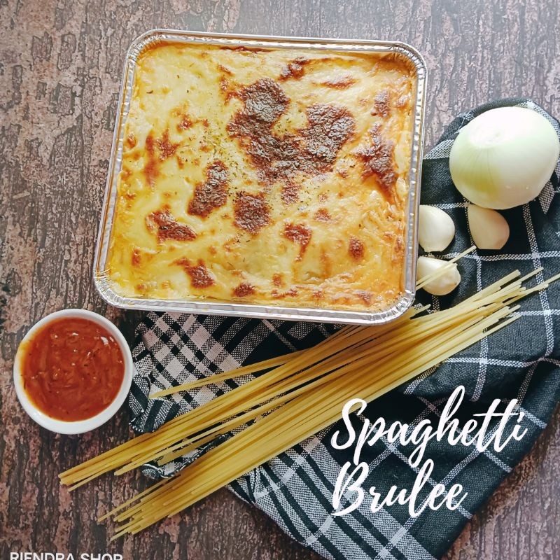 

Spagheti Brulle Spagheti Panggang khusus Gosend Grab