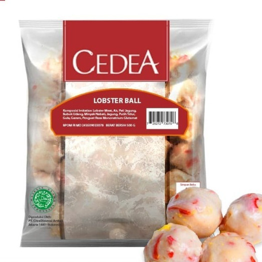 

Bakso Ikan Rasa Lobster Cedea Bola Lobster 500 Gr