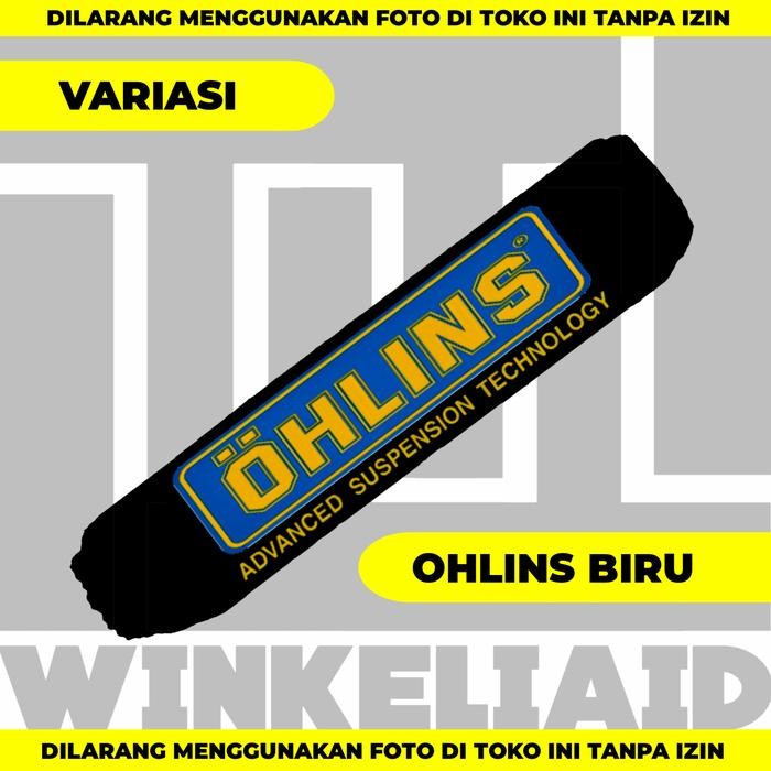 Sarung Shockbreaker OHLINS - OHLINS BIRU