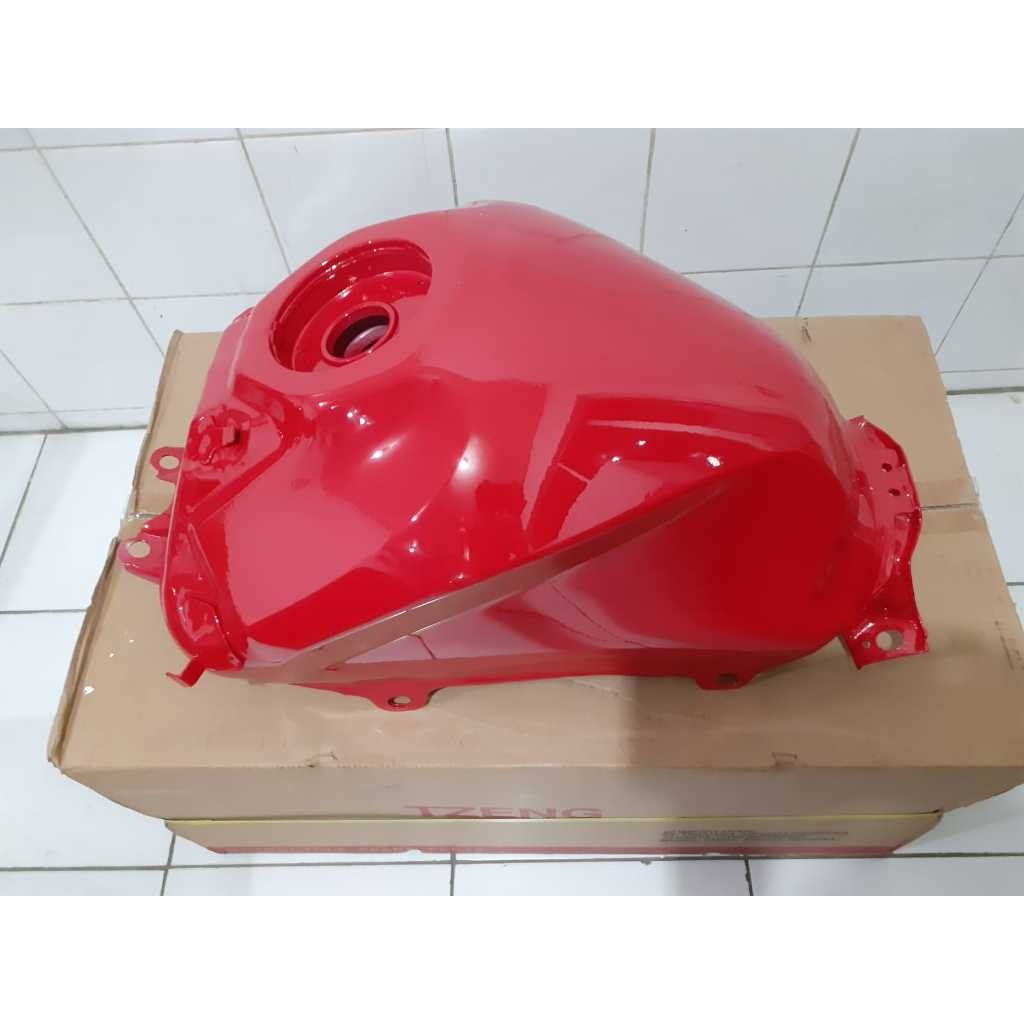PROMO TANGKI Tengki Tank BENSIN CB 150 R LED MERAH WARNA RED CB150R LED BAHAN IMPOR MIRIP ORIGINAL