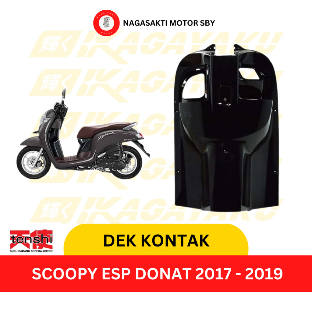 COVER INNER / DEK KONTAK / LEGSHIELD DALAM SCOOPY FI 2017 2018 2019 DONAT
