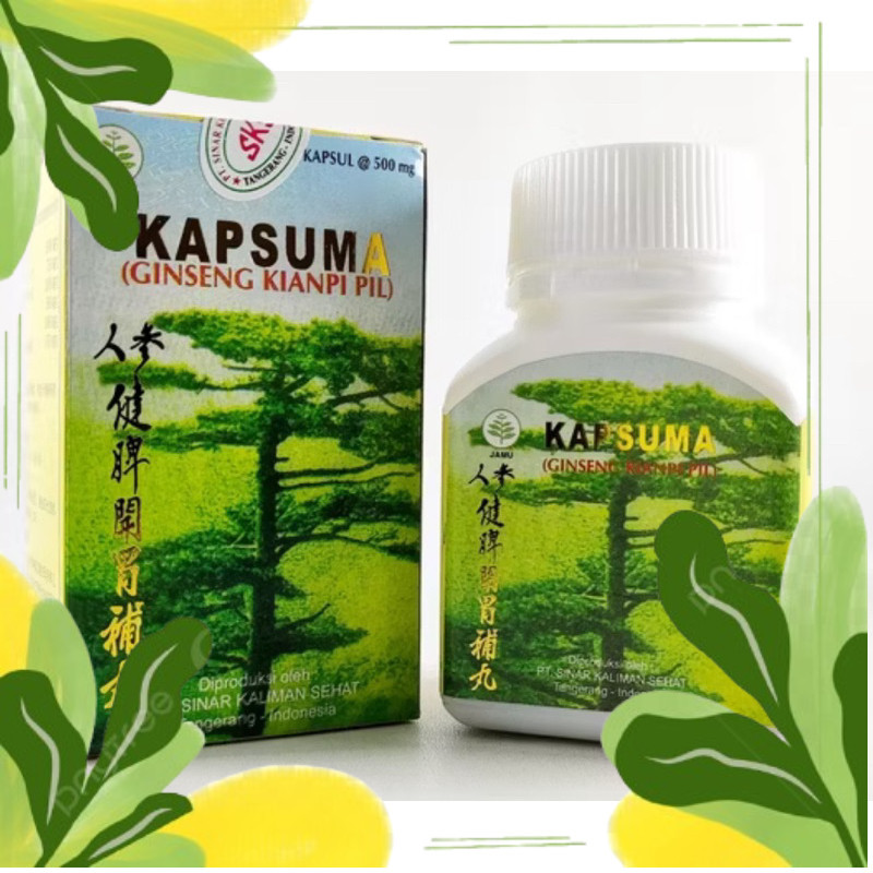 

BEBAS ONGKIR~ASLI ORIGINAL!!!! Kian pi kapsuma apotektutop~
