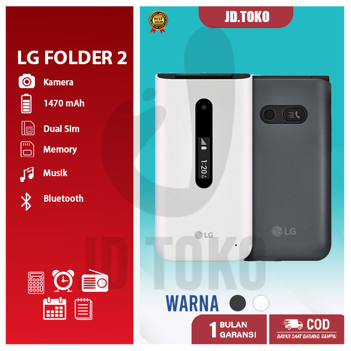 HP LG Folder 2 Dual Sim  Toko 1 BulanCO