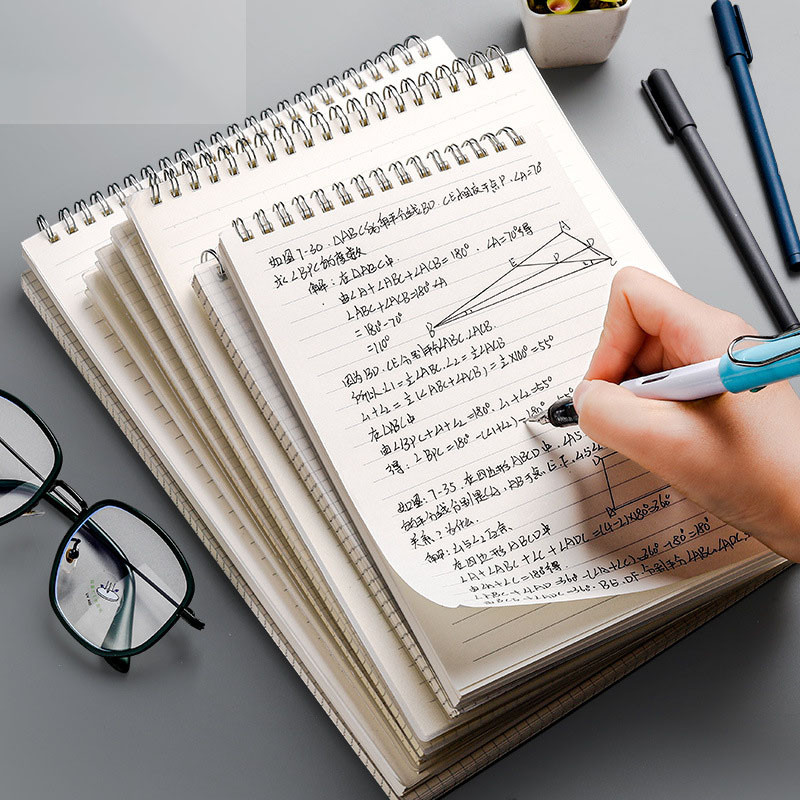 

80Page A5 Daily Planner Notebook - Schedule & Task Organizer for Office and School Supplies