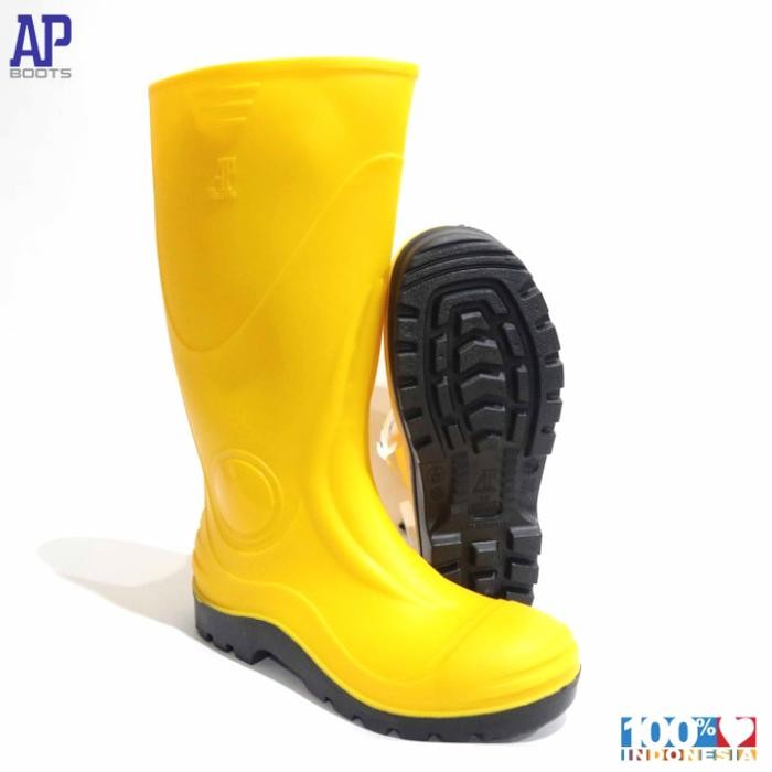Sepatu Safety Boots Ap S5 Kuning - 44