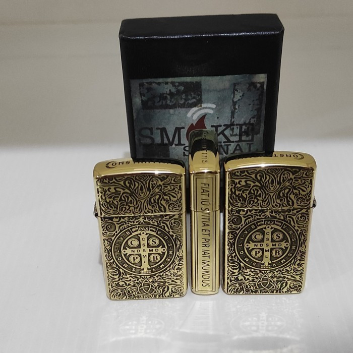 Zippo Slim Constantine 4-side Original