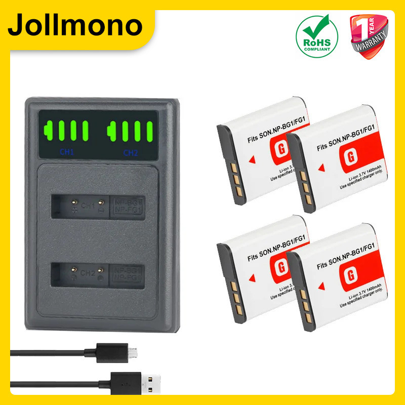 NP-BG1 NP BG1 NPBG1 Digital Camera Battery for Sony CyberShot DSC-W30 W35 W50 W55 W70 W80 WX1 WX10 H