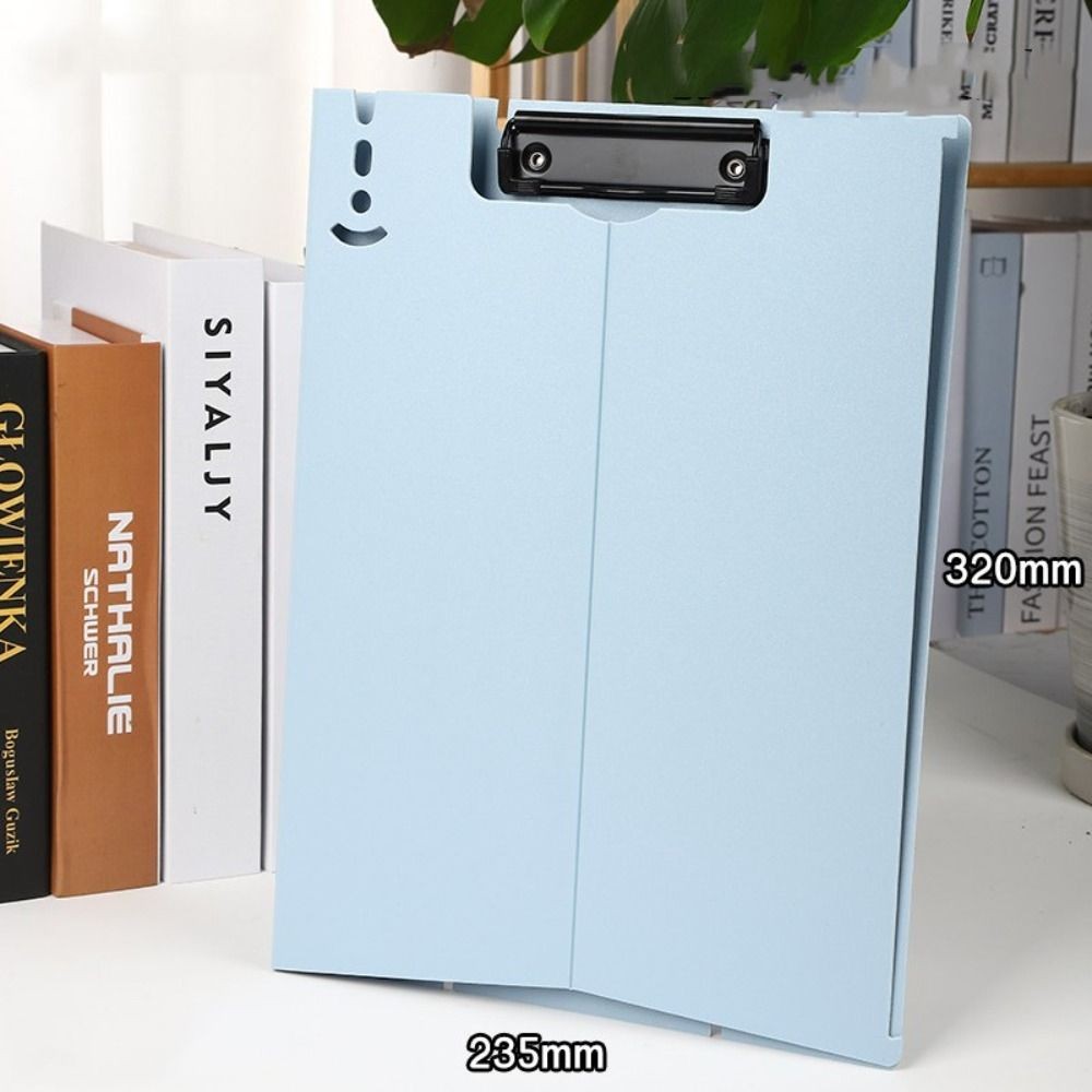 

Business Writing Pad Stand File Folder Folding Portable A4 Board Clip Folder Document Clipboard Paper Display Stand Holders